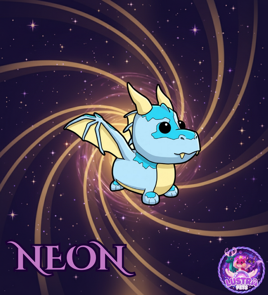 Neon Diamond Dragon