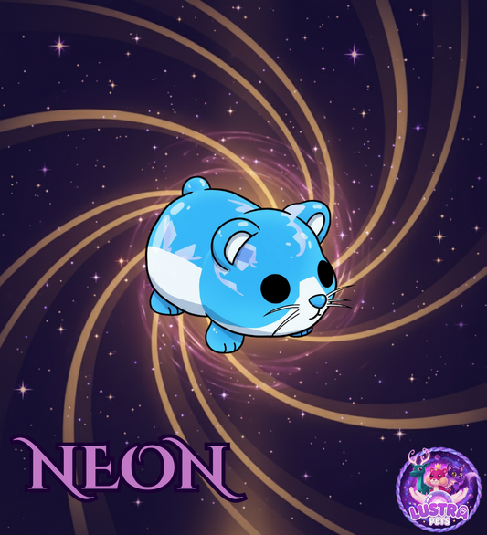 Neon Diamond Hamster