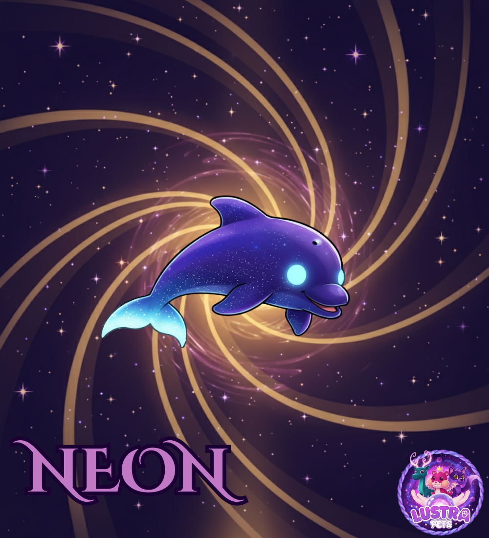 Neon Glormy Dolphin