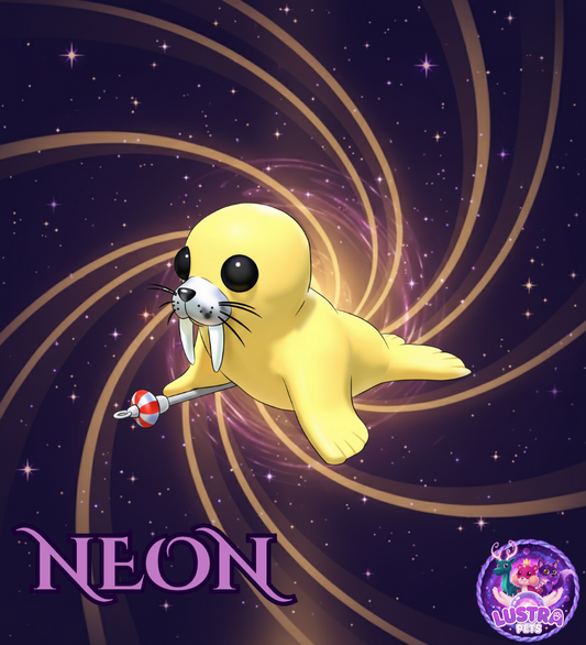 Neon Golden Walrus