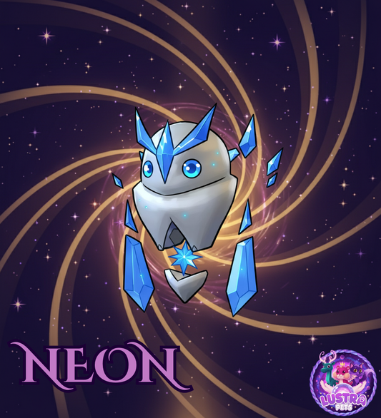 Neon Ice Golem