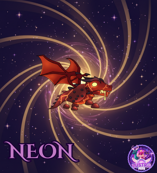 Neon Lava Dragon