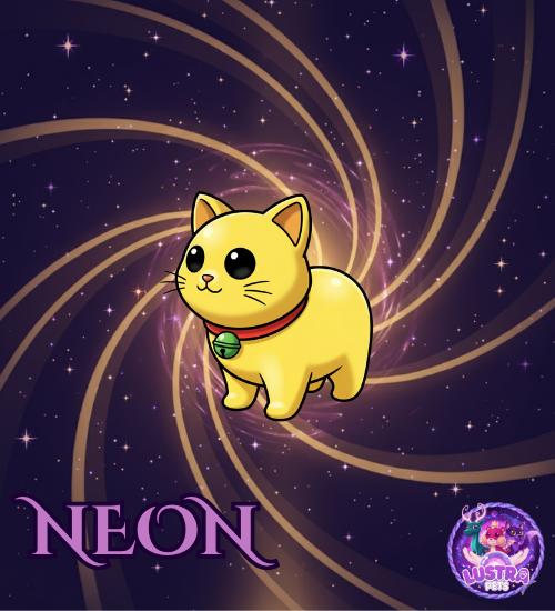 Neon Maneki Neko