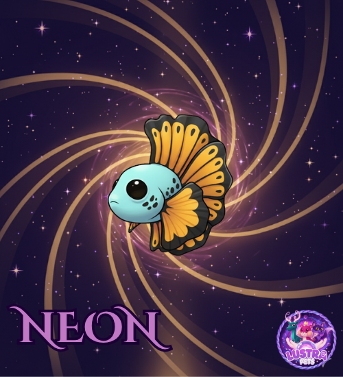 Neon Blue Betta Fish