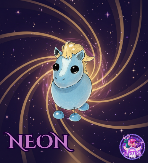 Neon Diamond Unicorn