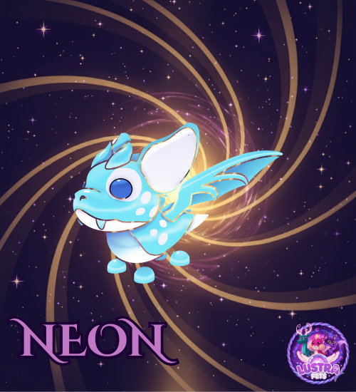 Neon Arctic Dusk Dragon
