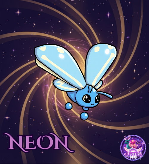 Neon Glacier Moth