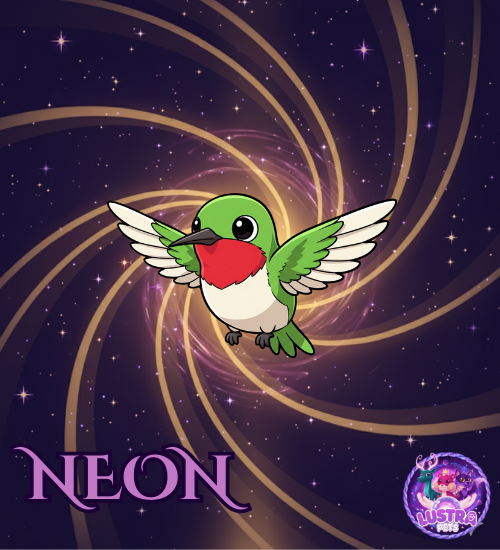 Neon Hummingbird