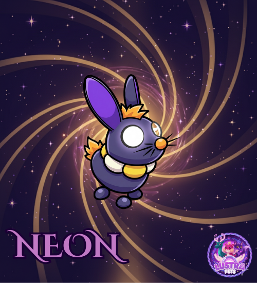 Neon Rice Cake Rabbit